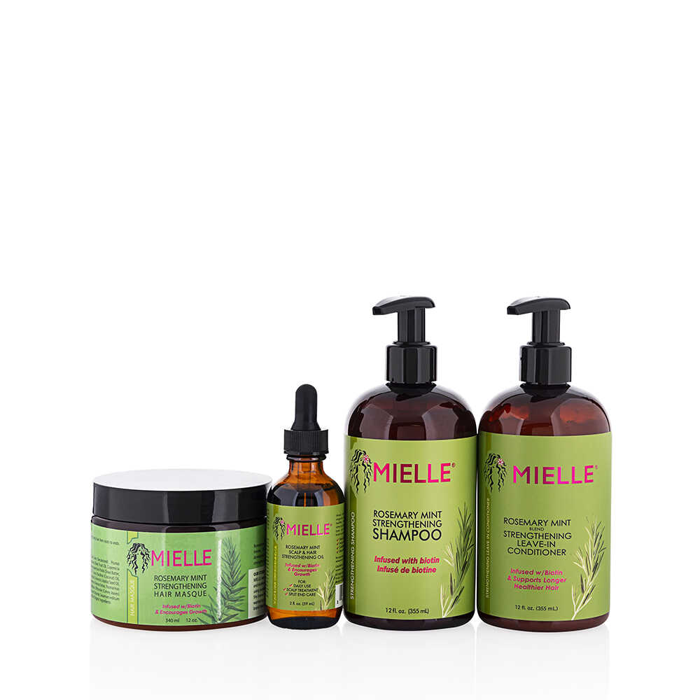 ערכה אורגנית לשיער מבית mielle על בסיס רוזמרין